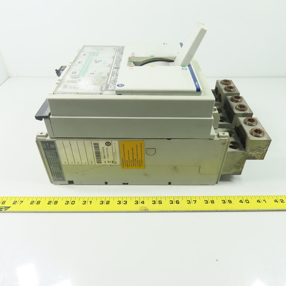 Allen Bradley 140G-N6H3-E12 1200A 3 Pole Circuit Breaker 600V 50/60Hz W/Operator