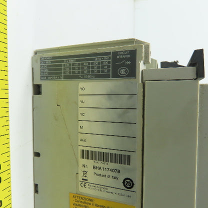 Allen Bradley 140G-N6H3-E12 1200A 3 Pole Circuit Breaker 600V 50/60Hz W/Operator
