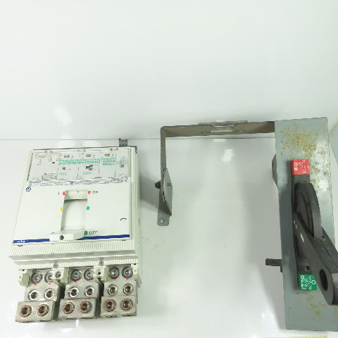 Allen Bradley 140G-N6H3-E12 1200A 3 Pole Circuit Breaker 600V 50/60Hz W/Operator
