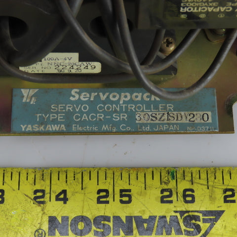 Yaskawa CACR-SR 30SZ1SDY230 Servopack Servo Controller