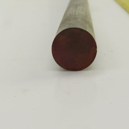 TiN Coated Solid Copper Lug Terminal Rod 3/4"x35-3/4" OAL From Allen Bradley MCC