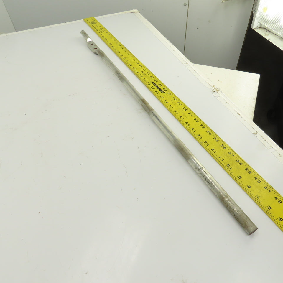 TiN Coated Solid Copper Lug Terminal Rod 3/4"x35-3/4" OAL From Allen Bradley MCC