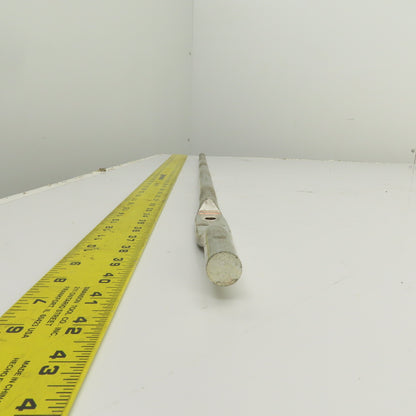 TiN Coated Solid Copper Lug Terminal Rod 3/4"x35-3/4" OAL From Allen Bradley MCC