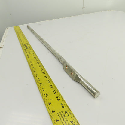 TiN Coated Solid Copper Lug Terminal Rod 3/4"x35-3/4" OAL From Allen Bradley MCC