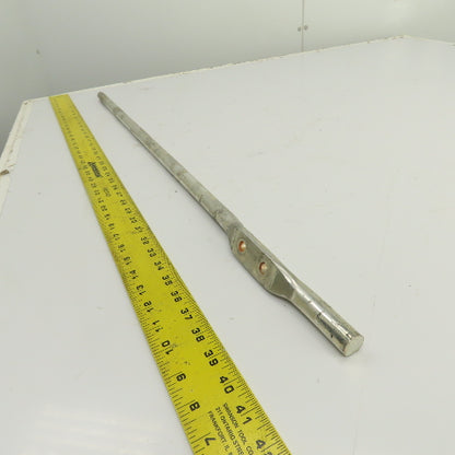 TiN Coated Solid Copper Lug Terminal Rod 3/4"x35-3/4" OAL From Allen Bradley MCC