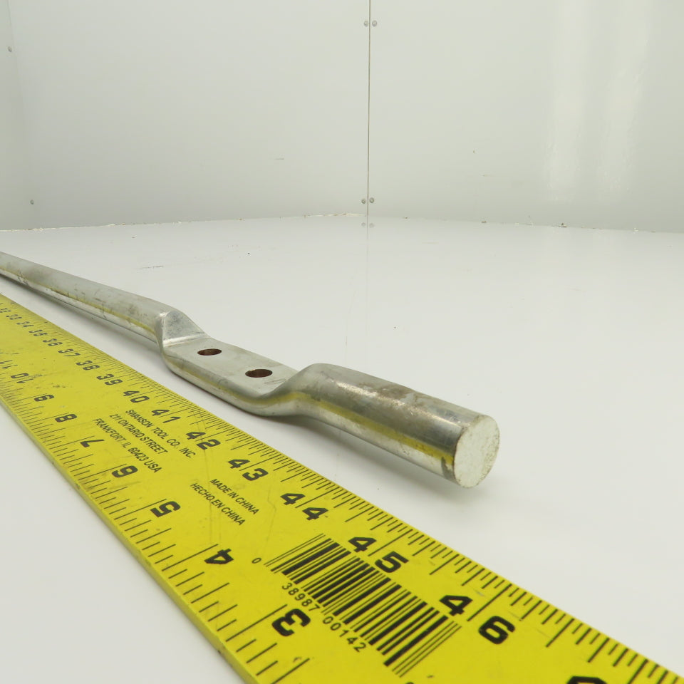 TiN Coated Copper Lug Terminal Rod 3/4" x 42-1/4" OAL From Allen Bradley MCC