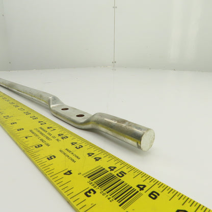 TiN Coated Copper Lug Terminal Rod 3/4" x 42-1/4" OAL From Allen Bradley MCC