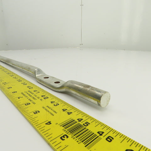 TiN Coated Copper Lug Terminal Rod 3/4" x 42-1/4" OAL From Allen Bradley MCC