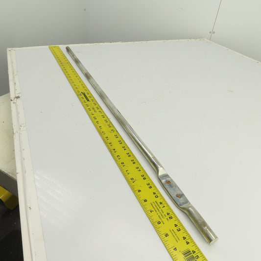 TiN Coated Copper Lug Terminal Rod 3/4" x 42-1/4" OAL From Allen Bradley MCC