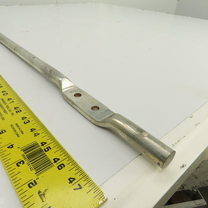 TiN Coated Copper Lug Terminal Rod 3/4" x 48-5/8" OAL From Allen Bradley MCC