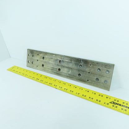 40114 TiN Coated Copper Ground Bus 17-1/4x4x1/4" Thick From Allen Bradley MCC