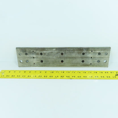 40114 TiN Coated Copper Ground Bus 17-1/4x4x1/4" Thick From Allen Bradley MCC