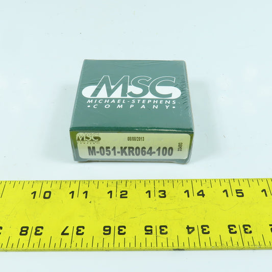 MSC M-051-KR064-100 1" Urethane Rod Gland Kit Retainer New Sealed
