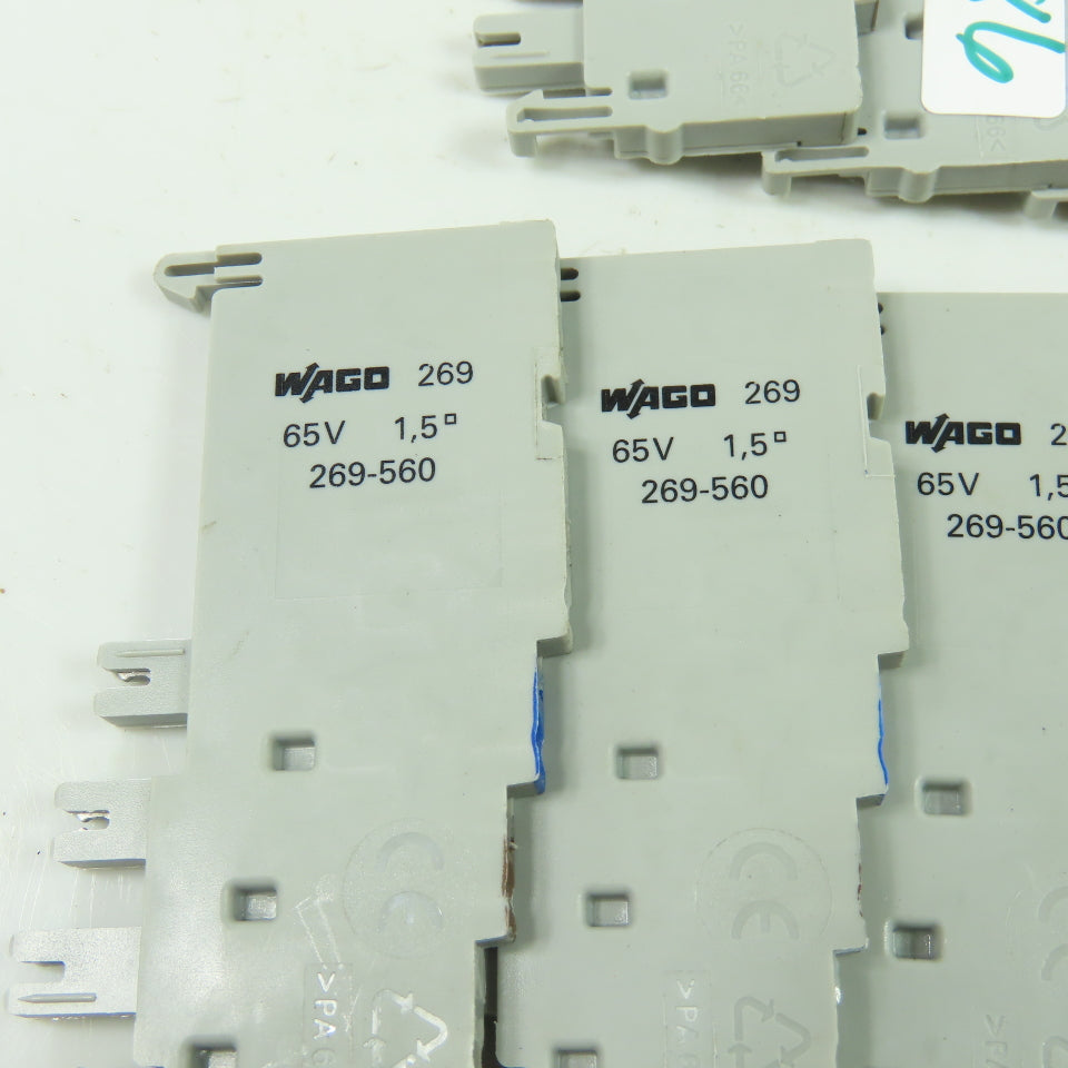Wago 269-560 Senser Terminal Blocks Lot Of 15
