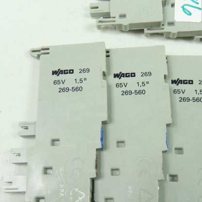 Wago 269-560 Senser Terminal Blocks Lot Of 15