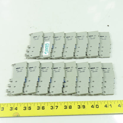 Wago 269-560 Senser Terminal Blocks Lot Of 15
