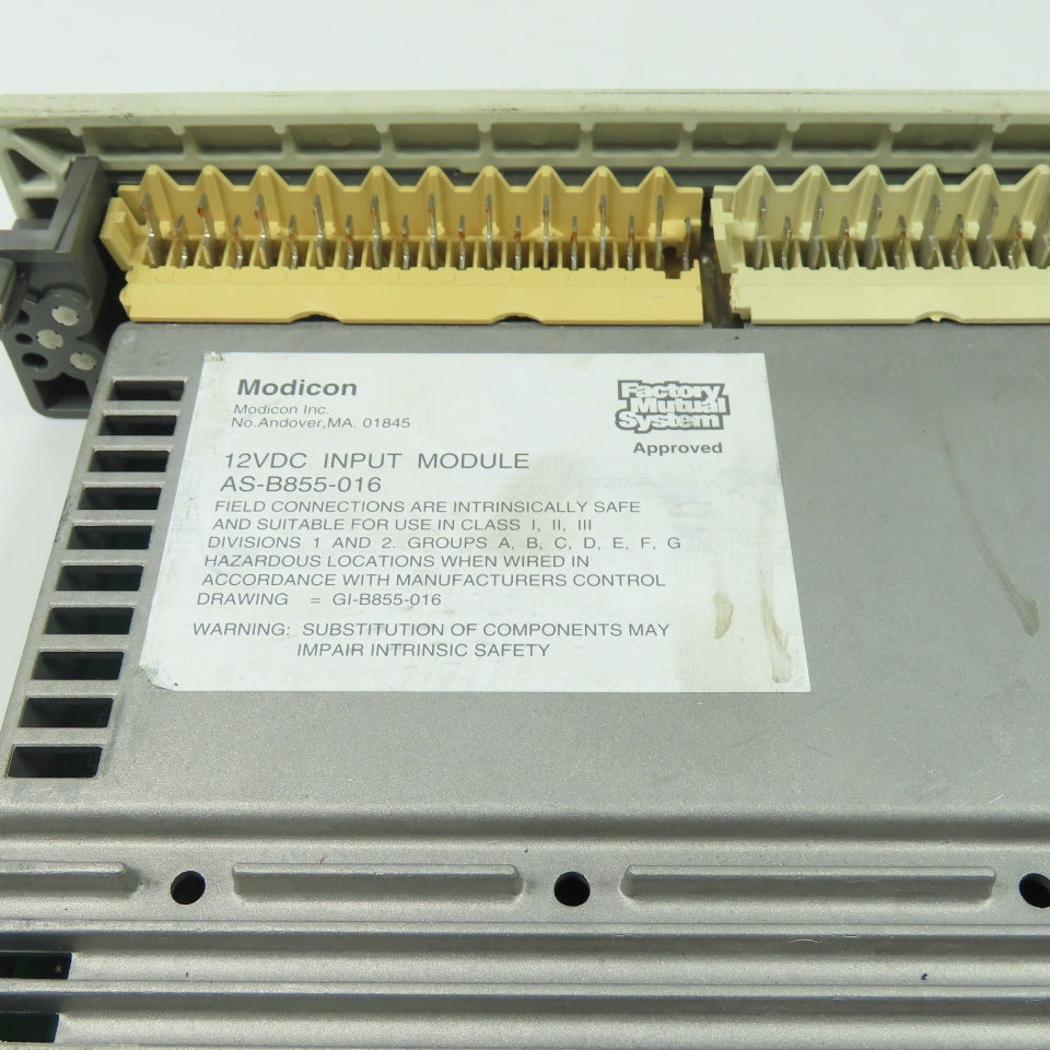 AEG AS-B855-016 Modicon Input Module 12VDC