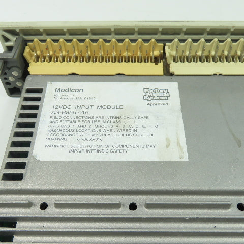 AEG AS-B855-016 Modicon Input Module 12VDC