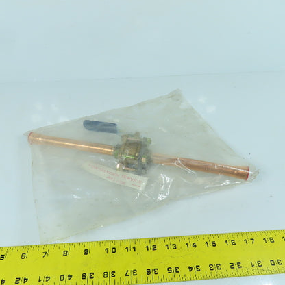 Nibco 595-Y-66 1/2" Oxygen Service Ball Valve 316SS New Sealed