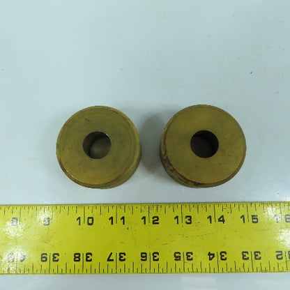419 Round Center Die 25/32" ID x 2-3/8" OD Lot Of 2