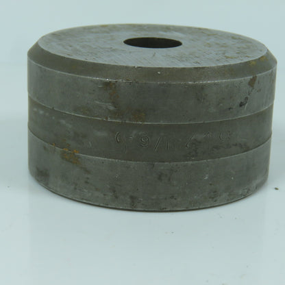 419 Round Center Die 9/16" ID x 2-3/8" OD Lot Of 2