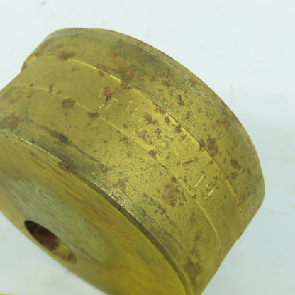 419 Round Offset Die 15/32" ID x 2-3/8" OD x 1-1/4" H
