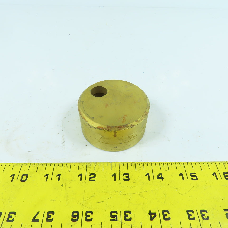 C13131 419 Round Offset Die 9/16" ID x 2-3/8" OD x 1-1/4" H