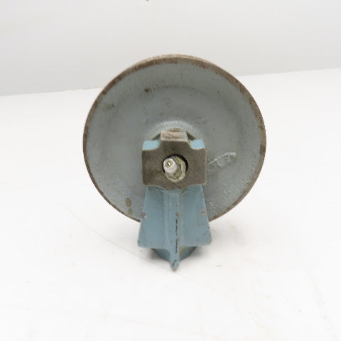 Goss 4" x 3/4" Wide V-Groove Pulley 7/16-20 Thread