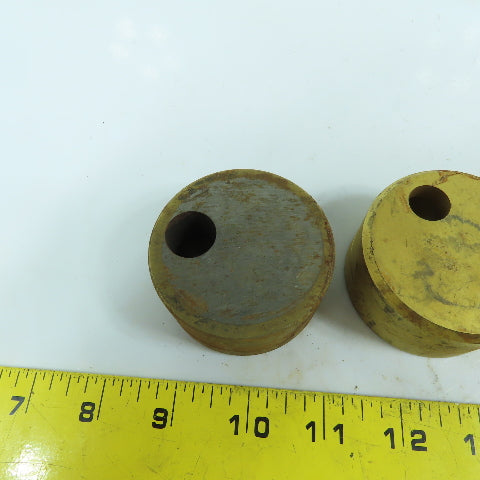 C13131 419 Round Offset Die 17/32" ID x 2-3/8" OD x 1-1/4" H Lot Of 3