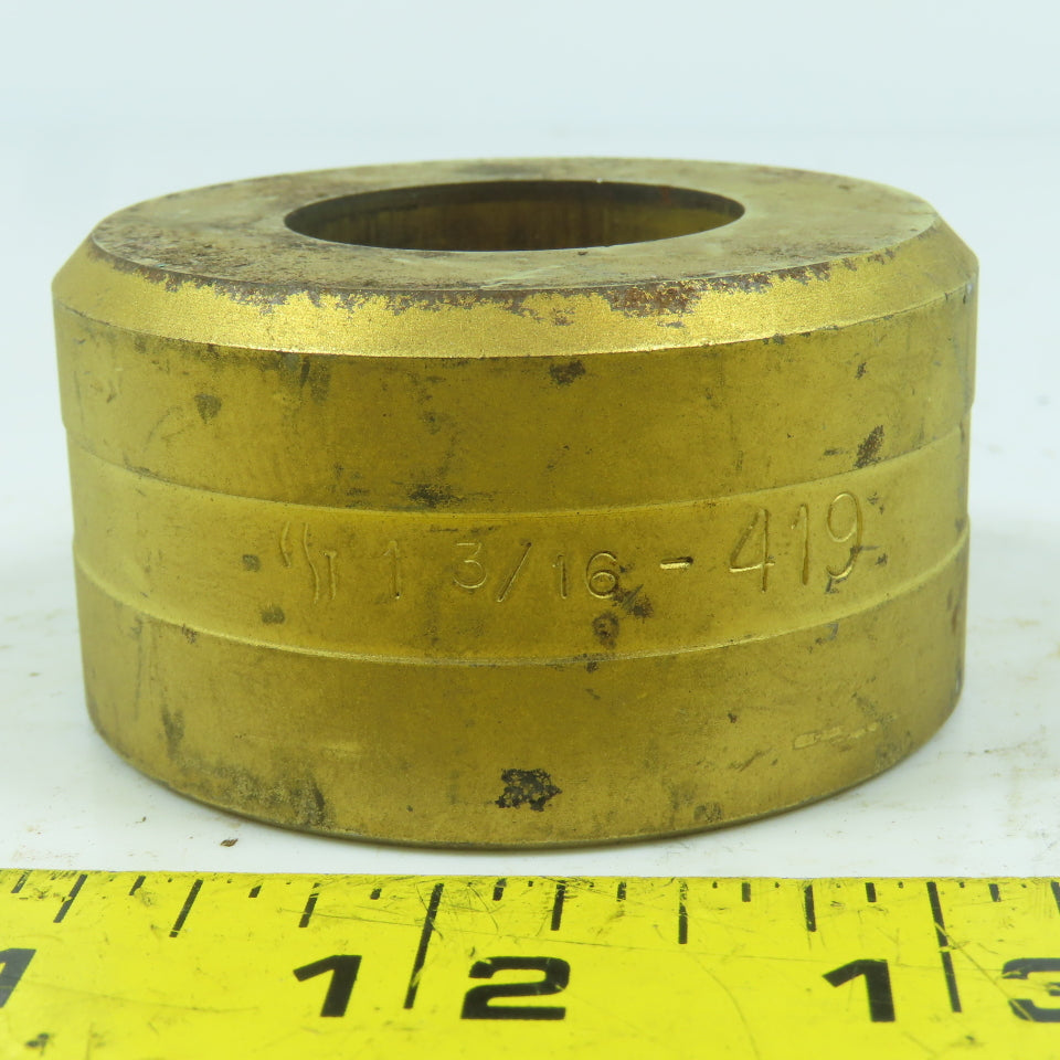 419 Round Center Die 1-3/16" ID x 2-3/8" OD x 1-1/4" H