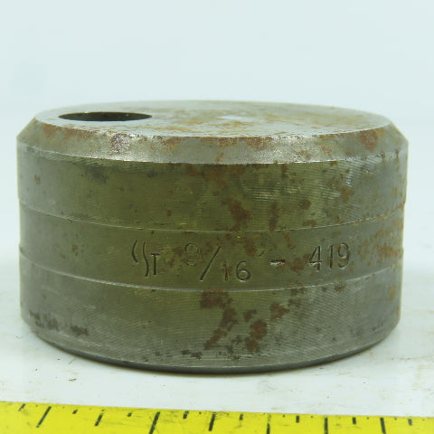 419 Round Offset Die 9/16" ID x 2-3/8" OD x 1-1/4" H