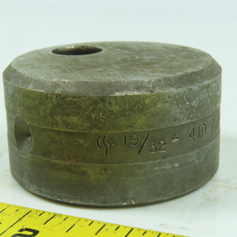 C3600 419 Round Offset Die 5/8" ID x 2-3/8" OD x 1-1/4" H