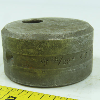 C3600 419 Round Offset Die 5/8" ID x 2-3/8" OD x 1-1/4" H