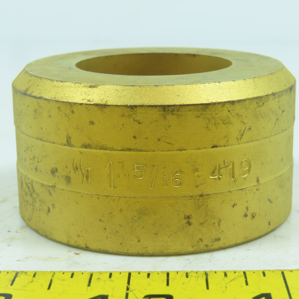 419 Round Center Die 1-5/16" ID x 2-3/8" OD x 1-1/4" H