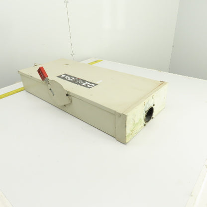 GE THN3364R 200A Heavy Duty Non-Fusible Safety Disconnect Switch 600V AC Type 3R