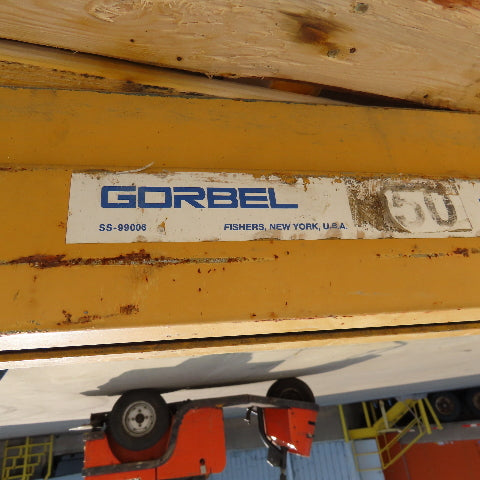 Gorbel 11' Crane Bridge Beam For 3" Monorail 10'6" Travel One Truck