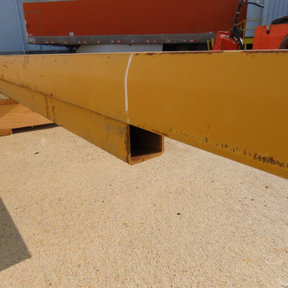 Gorbel 11' Crane Bridge Beam For 3" Monorail 10'6" Travel One Truck