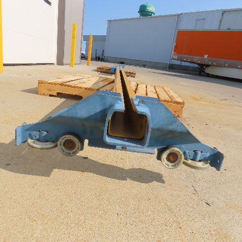 Gorbel 11' Crane Bridge Beam For 3" Monorail 10'6" Travel One Truck