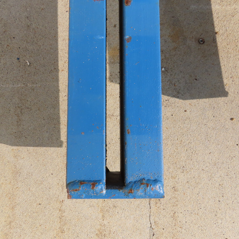 3-3/4" x 4" Free Standing Workstation Header Weldment Support Beams 105" Lot/ 2