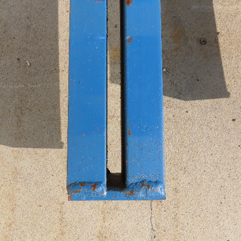 3-3/4" x 4" Free Standing Workstation Header Weldment Support Beams 105" Lot/ 2