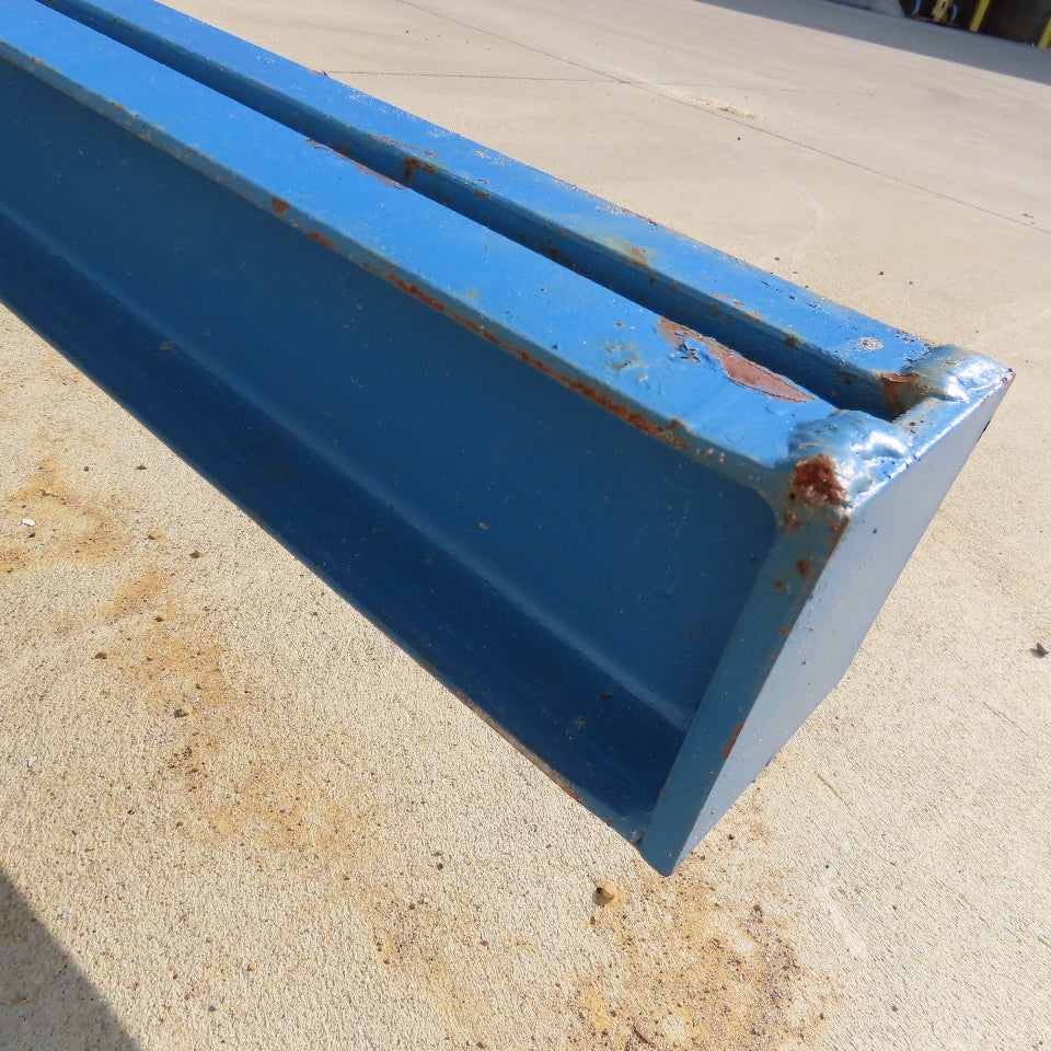 3-3/4" x 4" Free Standing Workstation Header Weldment Support Beams 105" Lot/ 2