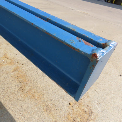 3-3/4" x 4" Free Standing Workstation Header Weldment Support Beams 105" Lot/ 2