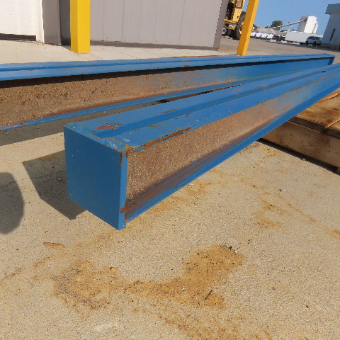 3-3/4" x 4" Free Standing Workstation Header Weldment Support Beams 105" Lot/ 2