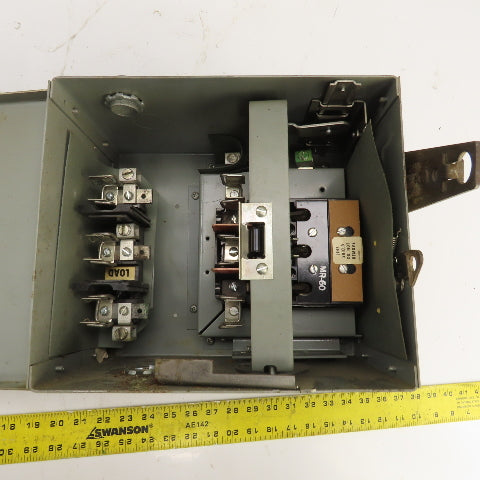 General Electric AC1462R 60A Fusible Busway Plug Switch 3PH 4W 600V Max