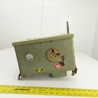 General Electric AC1462R 60A Fusible Busway Plug Switch 3PH 4W 600V Max