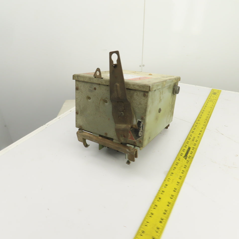 General Electric AC1462R 60A Fusible Busway Plug Switch 3PH 4W 600V Max