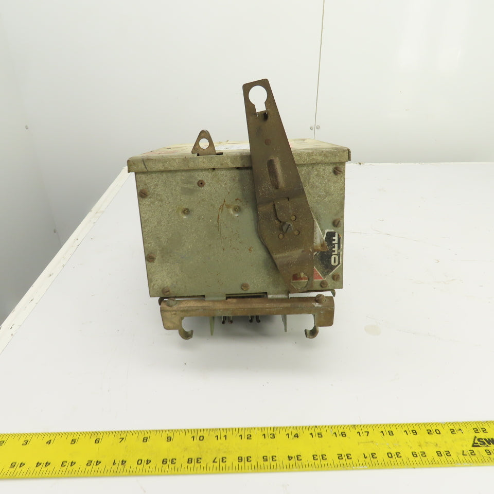 General Electric AC1462R 60A Fusible Busway Plug Switch 3PH 4W 600V Max