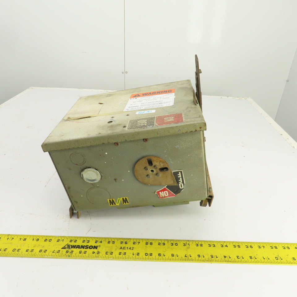 General Electric AC1462R 60A Fusible Busway Plug Switch 3PH 4W 600V Max