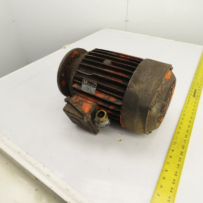 Isgev AS 112 M 4 5.5CV Electric Motor 1730RPM 460V 3PH (Bad Bearings)