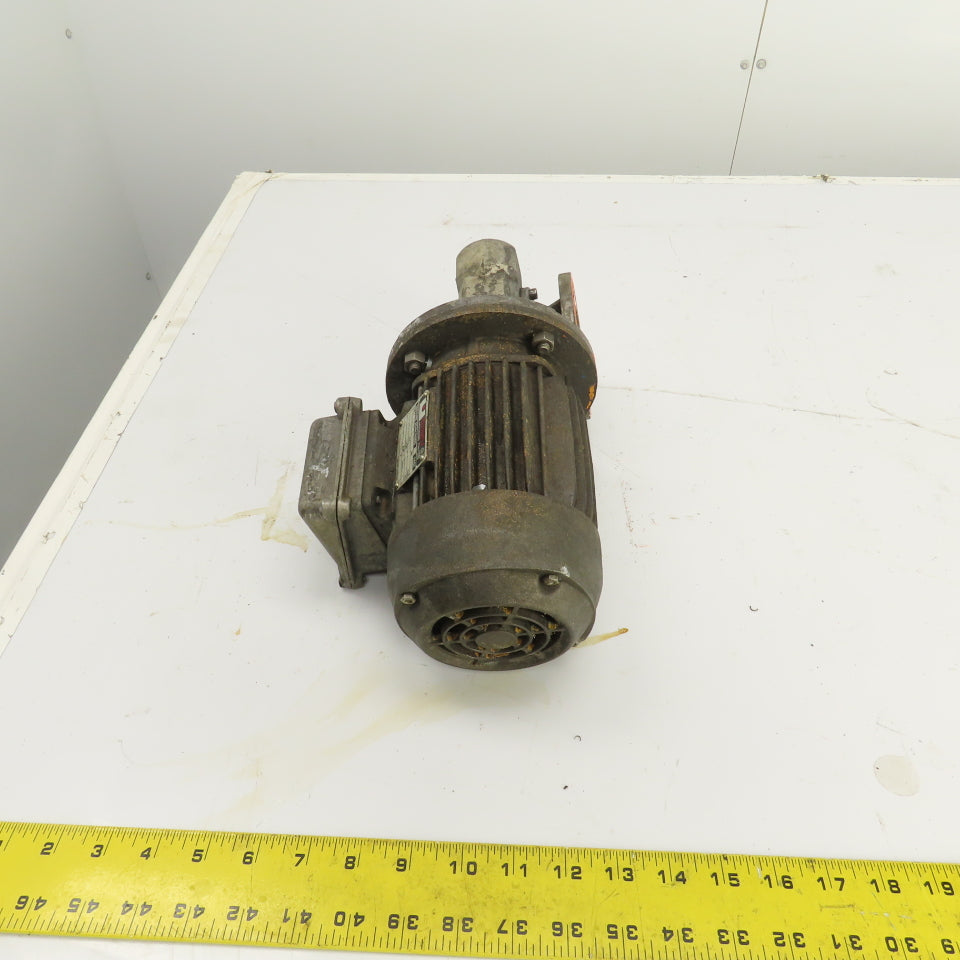 Isgev A63B4 0.30CV Right Hand Gear Reducer 20:1 Ratio 80RPM Output 460V 3PH